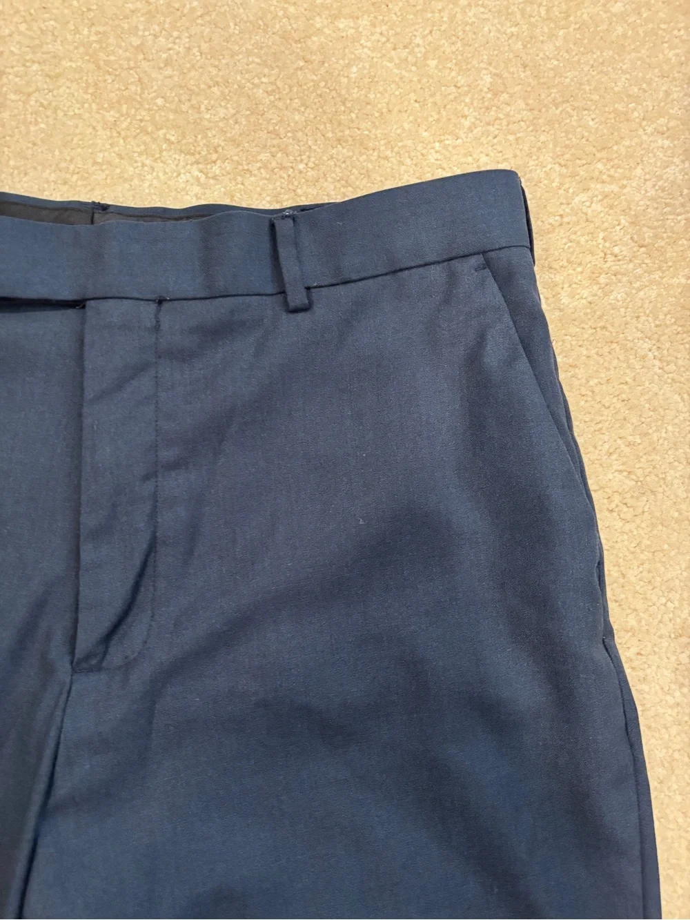 Perry Ellis Men's Navy Dress Pants Size 34
